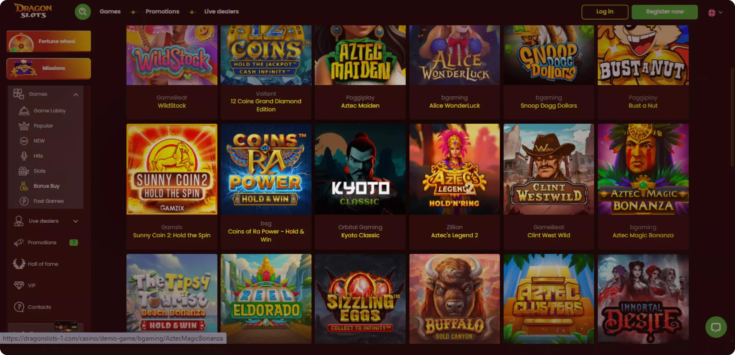 Dragon Slots Jocuri de Cazino